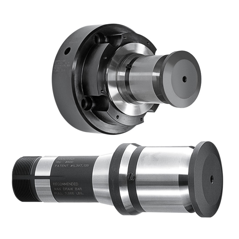 #500 Sure-Grip® Expanding Arbor Assembly - ID Gripping Range 2-1/4" (57.1mm) to 3.015" (76.58mm) - Expanding Collet is not included.